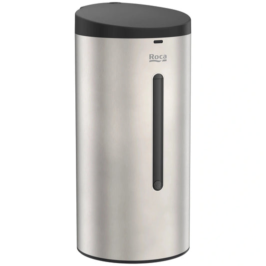 Roca Public Dozator sapun lichid sau dezinfectant cu senzor 700 ml, inox satinat