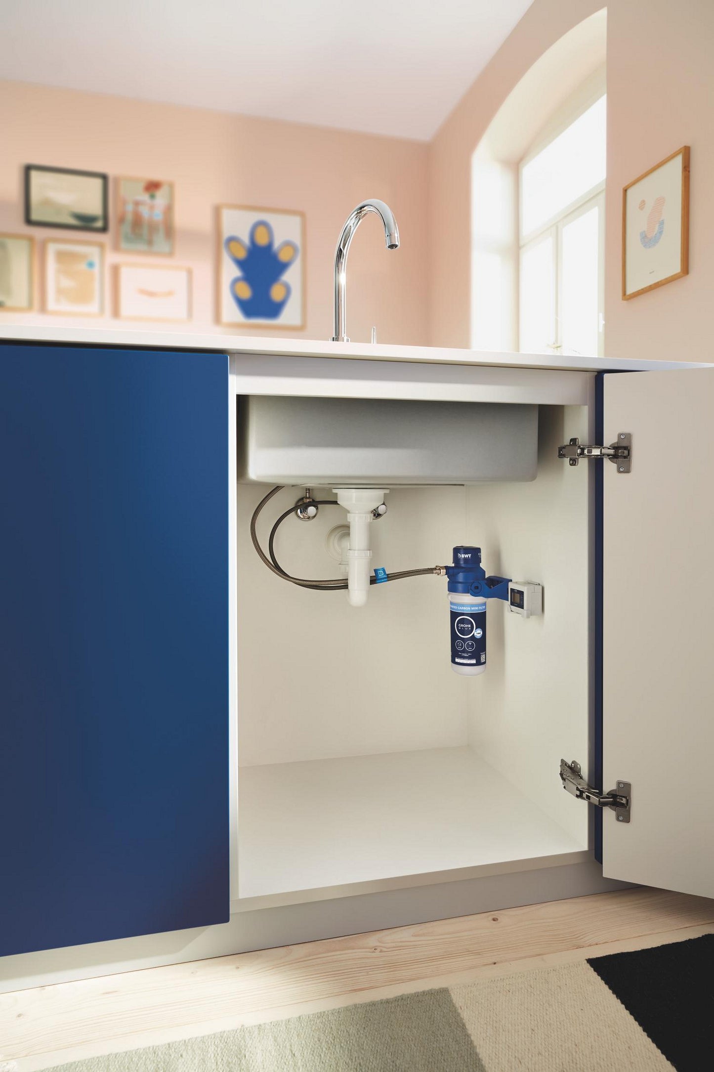 Grohe Blue pure Set filtru 1500 l, contor, cap filtrare
