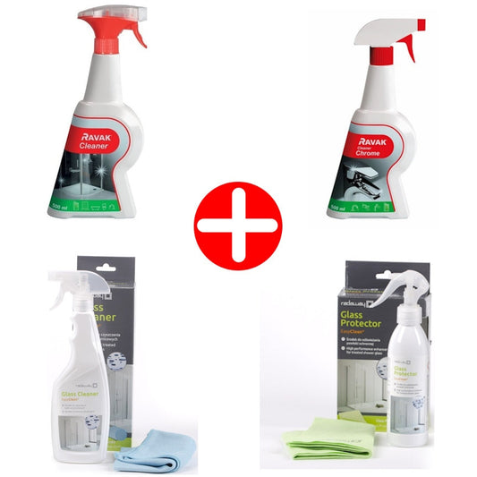 Set Promo Solutii de curatat si intretinere baie