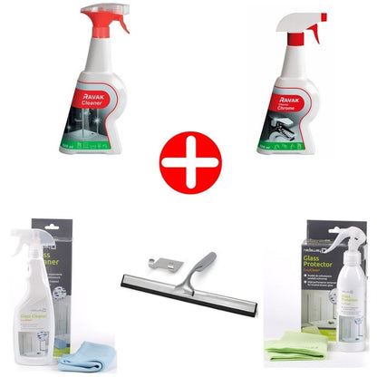 Set Promo Solutii de curatat si intretinere baie Premium
