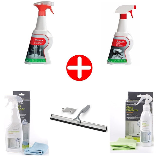 Set Promo Solutii de curatat si intretinere baie Premium