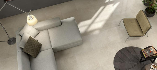Gresie interior portelanata rectificata bej 30x60 cm, Marazzi Stonework Indoor Taupe