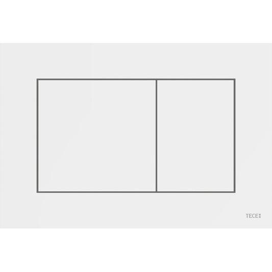 Tece Now Clapeta de actionare Dual-Flush, alb lucios