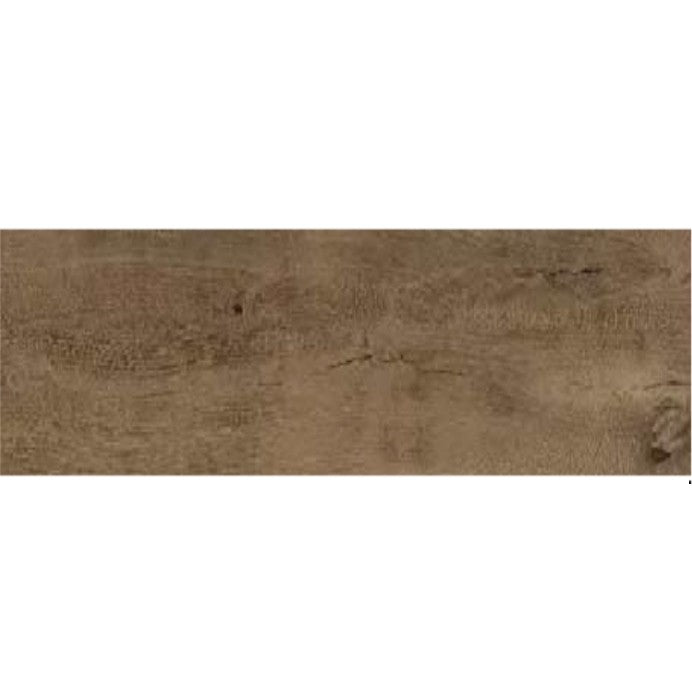Gresie exterior / interior portelanata rectificata maro 20x120 cm, Marazzi Treverkdear Brown