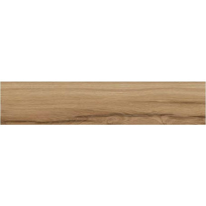 Gresie exterior / interior portelanata rectificata maro 25x150 cm, Marazzi Treverklife Honey