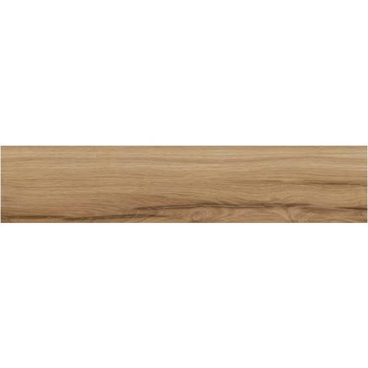 Gresie exterior / interior portelanata rectificata maro 25x150 cm, Marazzi Treverklife Honey