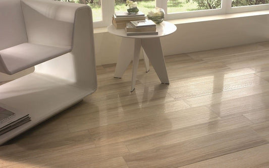 Gresie interior portelanata maro 20x120 cm, Marazzi Treverkview Beige