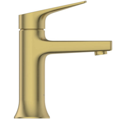 Baterie lavoar Ideal Standard La Dolce Vita fara ventil, H17 cm, auriu periat (brushed gold)