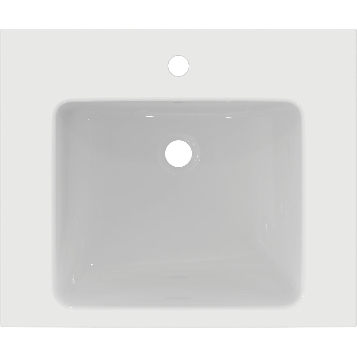 Lavoar baie suspendat Ideal Standard I.Life B 61x51 cm, cu orificiu pentru baterie - detaliu 3