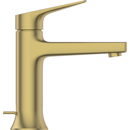 Baterie lavoar Ideal Standard La Dolce Vita cu ventil, H18 cm, auriu periat (brushed gold) - detaliu 1