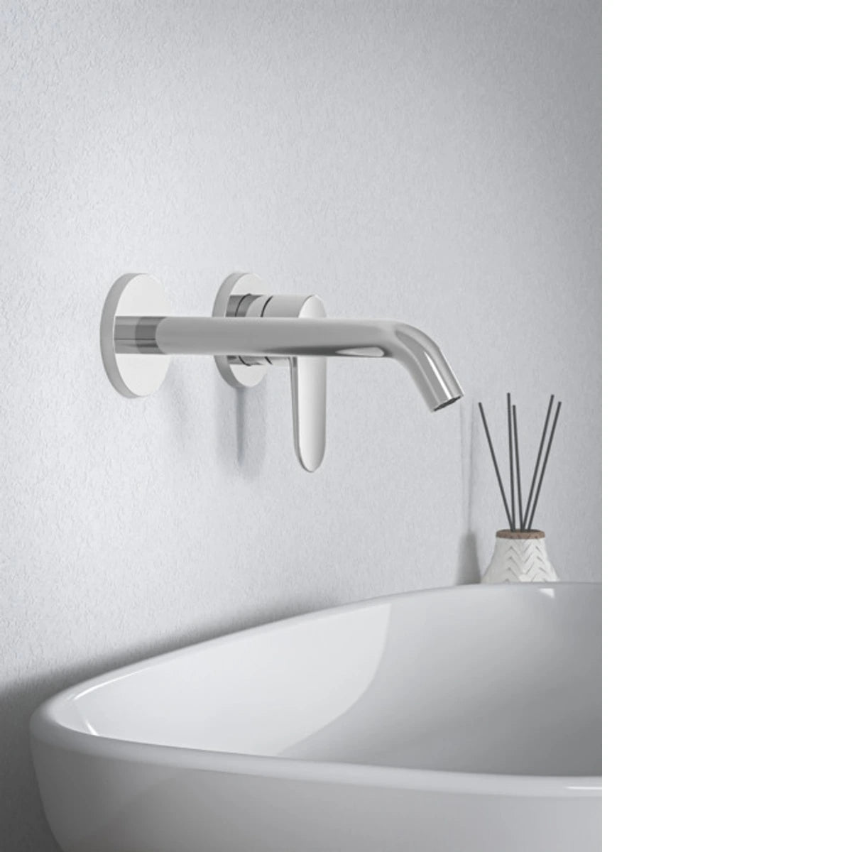 Ambient Baterie lavoar incastrata Ideal Standard Cerafine O Nuovo, pipa 18 cm, crom