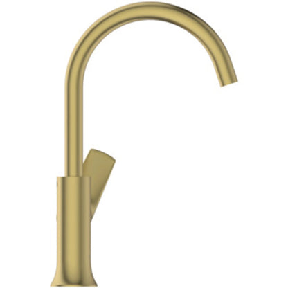 Baterie lavoar inalta Ideal Standard La Dolce Vita fara ventil, H31 cm, auriu periat (brushed gold)