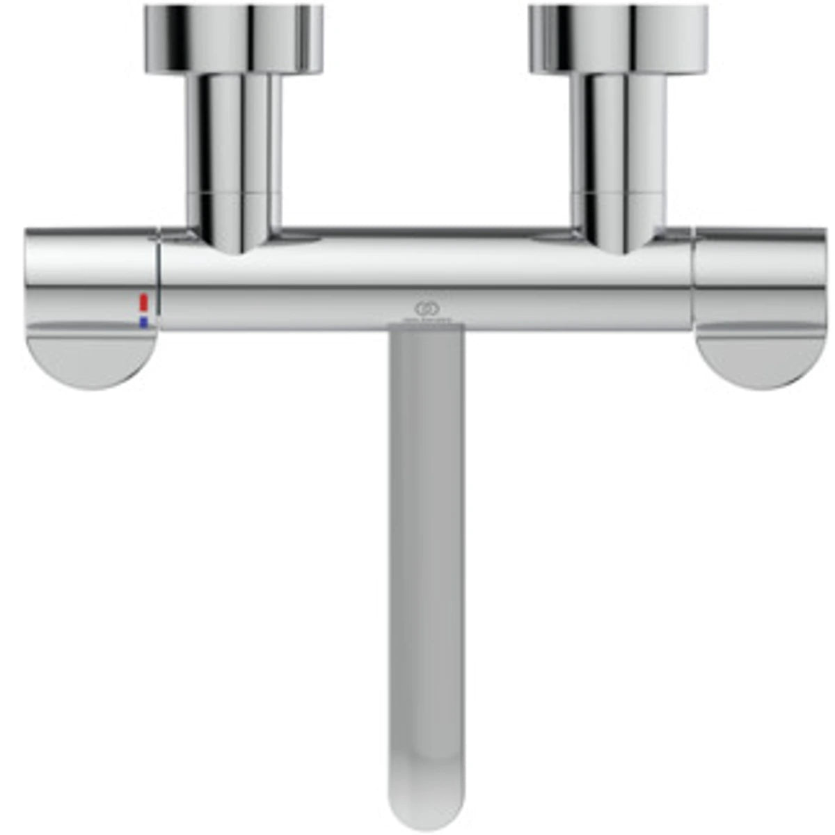 Ideal Standard Ceraplus Safe Baterie chiuveta bucatarie cu termostat, montaj pe perete, crom