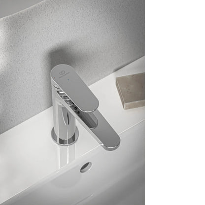 Ambient Baterie lavoar Ideal Standard Cerafine O Nuovo fara ventil, H17 cm, crom