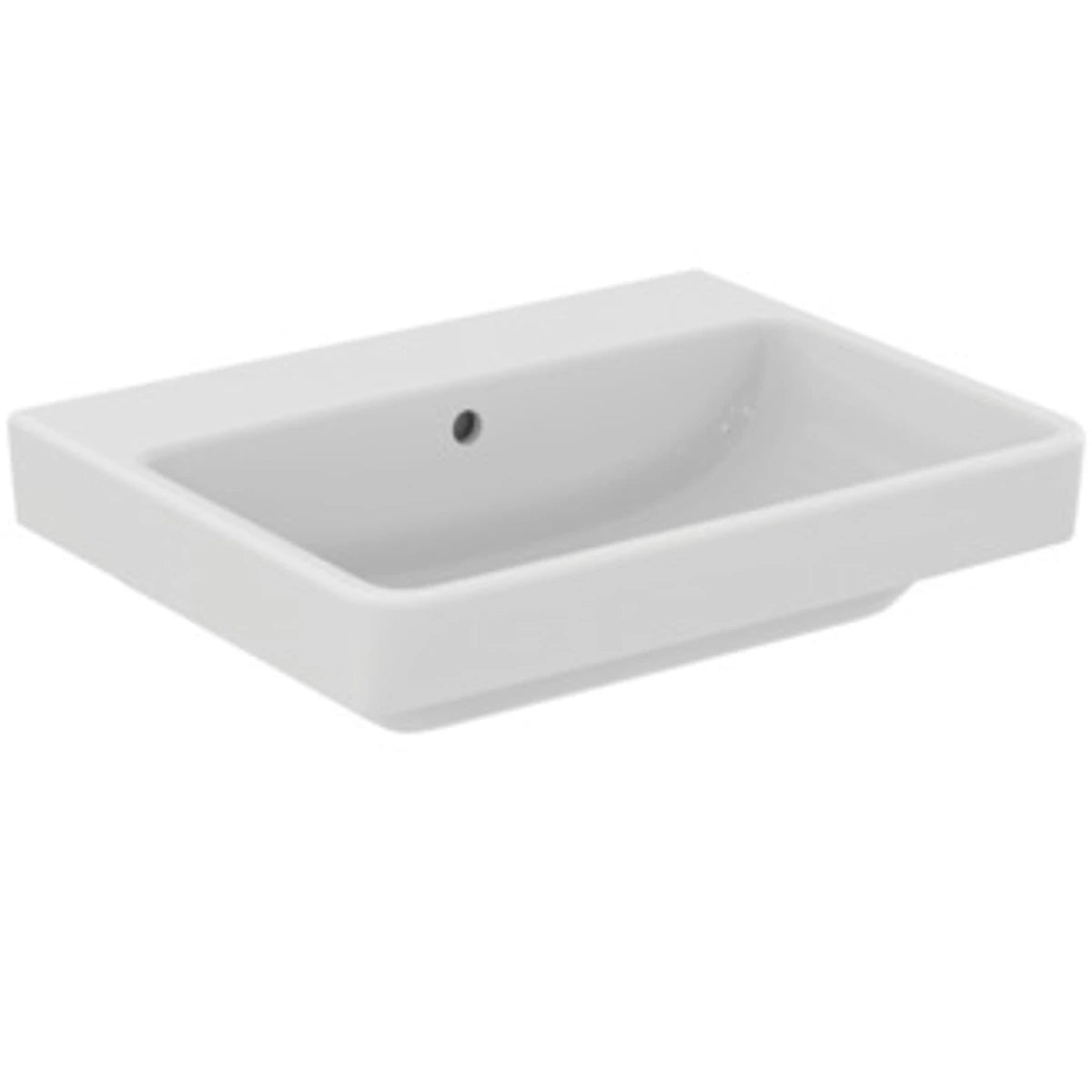 Lavoar baie suspendat Ideal Standard I.Life B 60x48 cm, fara orificiu pentru baterie