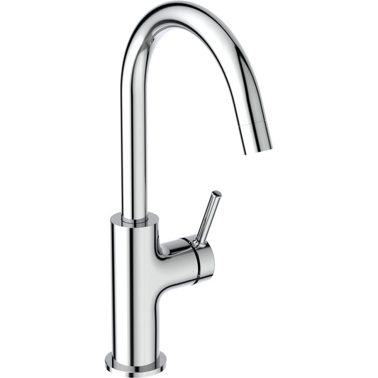 Baterie lavoar inalta Ideal Standard Ceraline Nuovo cu ventil, H30 cm, crom