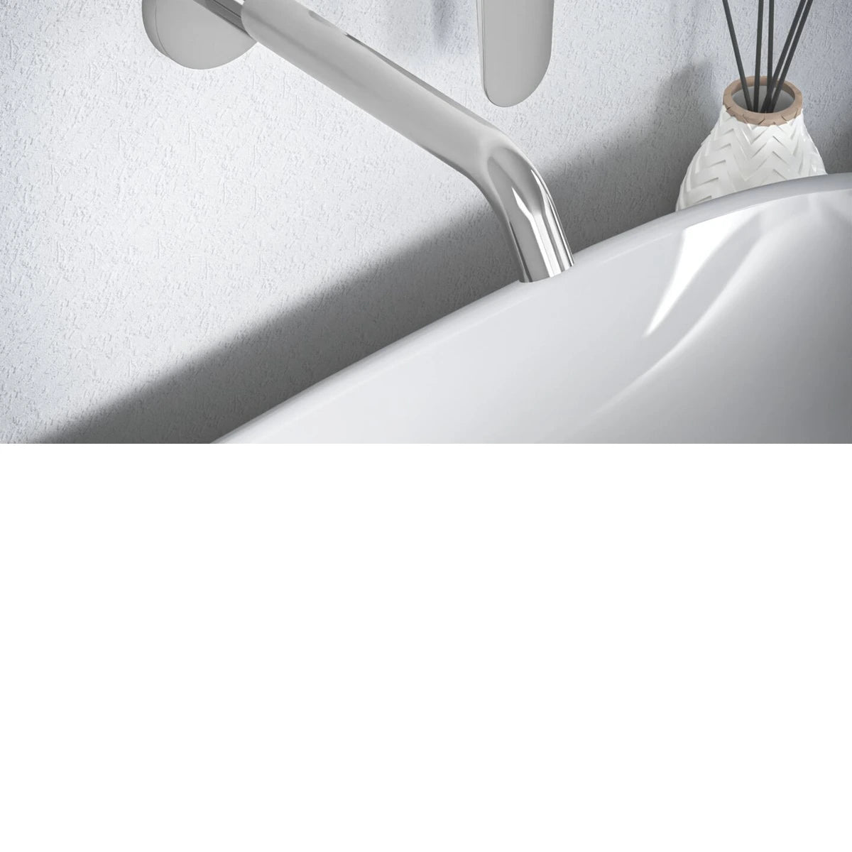 Ambient Baterie lavoar incastrata Ideal Standard Cerafine O Nuovo, pipa 18 cm, crom