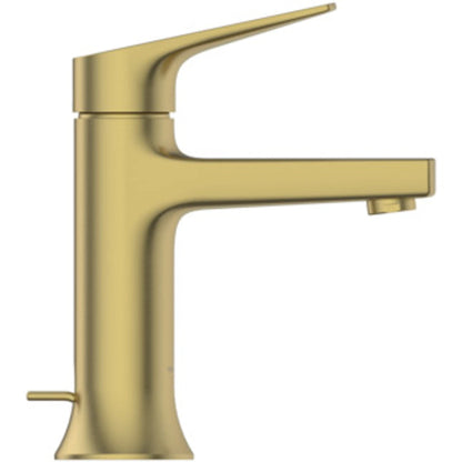 Baterie lavoar Ideal Standard La Dolce Vita cu ventil, H17 cm, auriu periat (brushed gold)