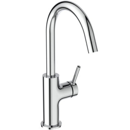 Baterie lavoar inalta Ideal Standard Ceraline Nuovo cu ventil, H30 cm, crom