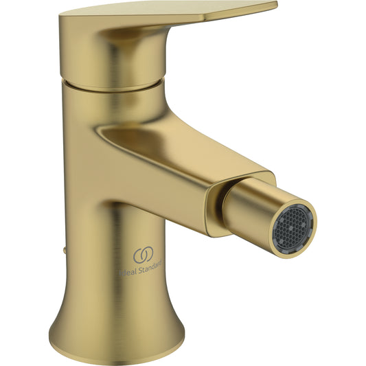Ideal Standard La Dolce Vita Baterie bideu cu ventil, auriu periat (brushed gold)