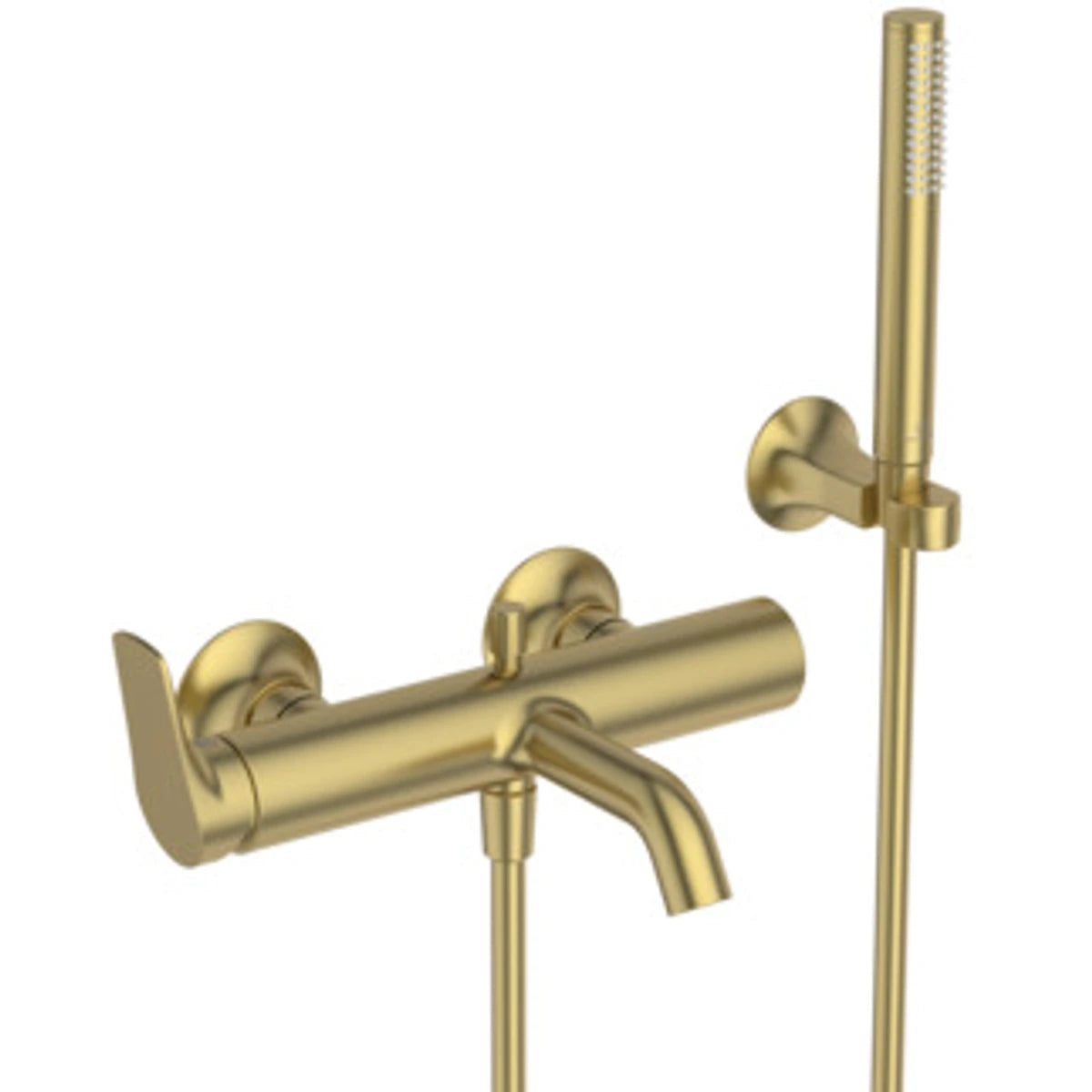 Ideal Standard La Dolce Vita Baterie cada dus monocomanda cu set dus, auriu periat (brushed gold)