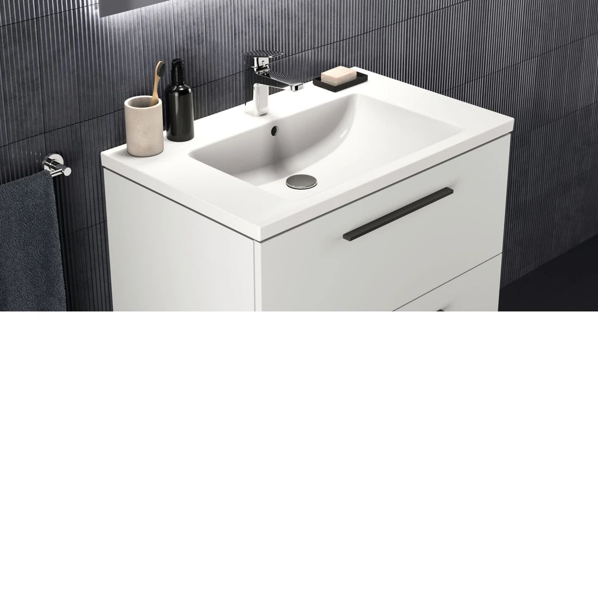 Ambient Lavoar baie suspendat Ideal Standard I.Life B 81x51 cm, cu orificiu pentru baterie