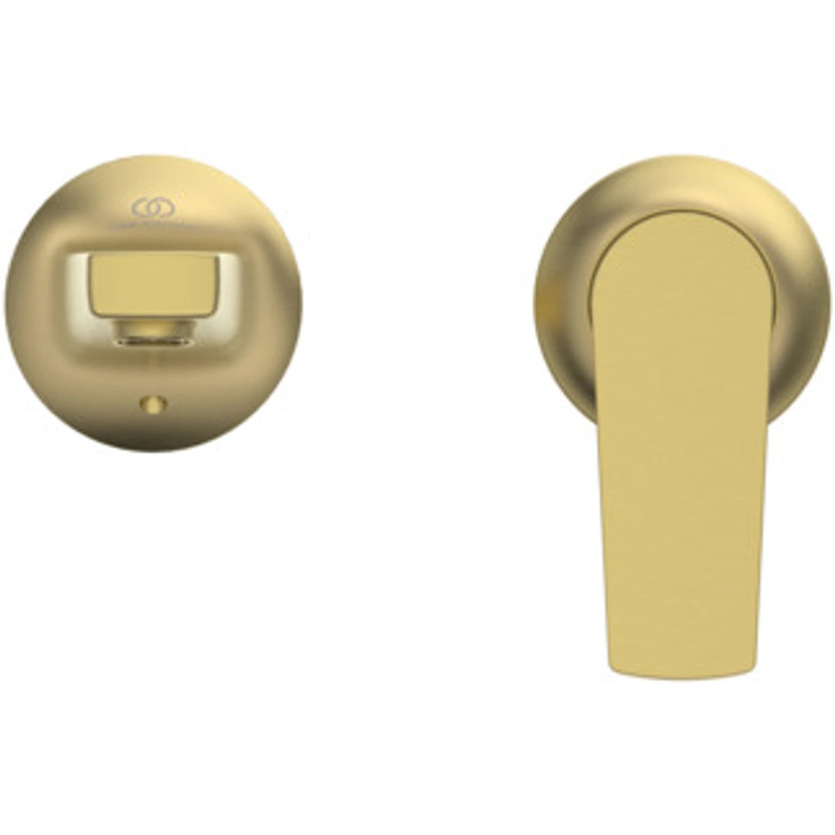 Baterie lavoar incastrata Ideal Standard La Dolce Vita, pipa 21 cm, auriu periat (brushed gold)