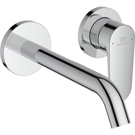 Baterie lavoar incastrata Ideal Standard Cerafine O Nuovo, pipa 18 cm, crom