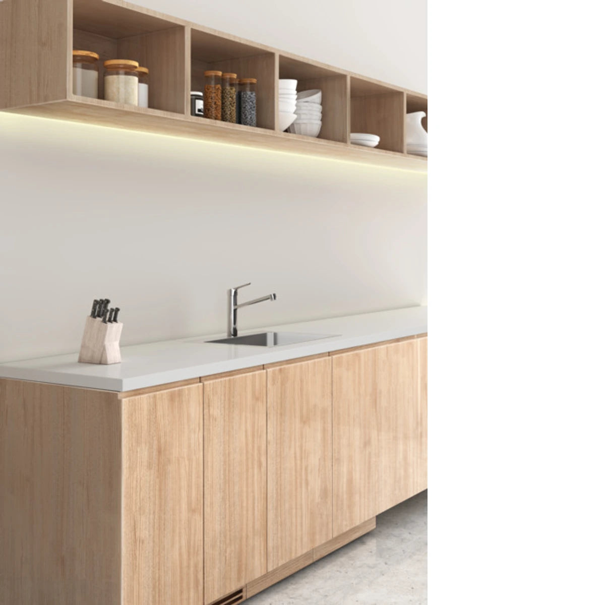 Ambient Ideal Standard Ceraflex Baterie chiuveta bucatarie monocomanda cu pipa inalta, crom