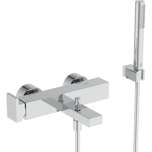 Ideal Standard Extra Baterie cada dus monocomanda cu set dus, crom