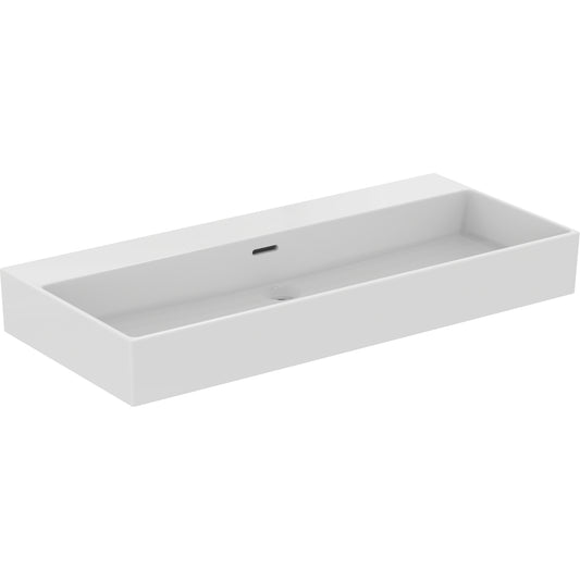 Lavoar baie suspendat Ideal Standard Extra 102x45 cm, fara orificiu pentru baterie