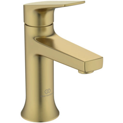 Baterie lavoar Ideal Standard La Dolce Vita fara ventil, H17 cm, auriu periat (brushed gold)