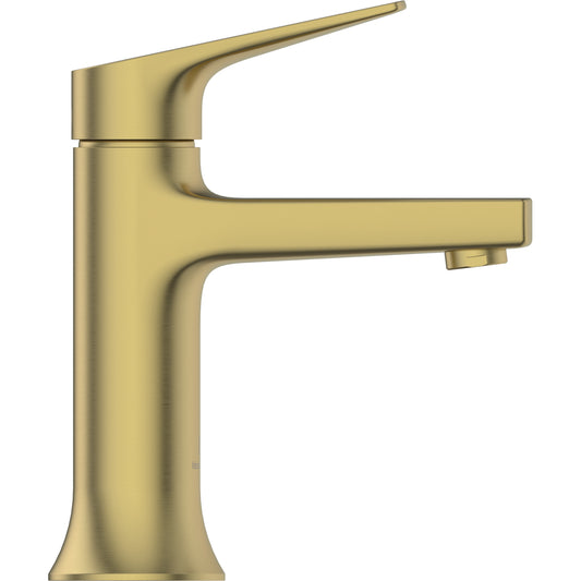 Baterie lavoar Ideal Standard La Dolce Vita fara ventil, H17 cm, auriu periat (brushed gold) - detaliu 1
