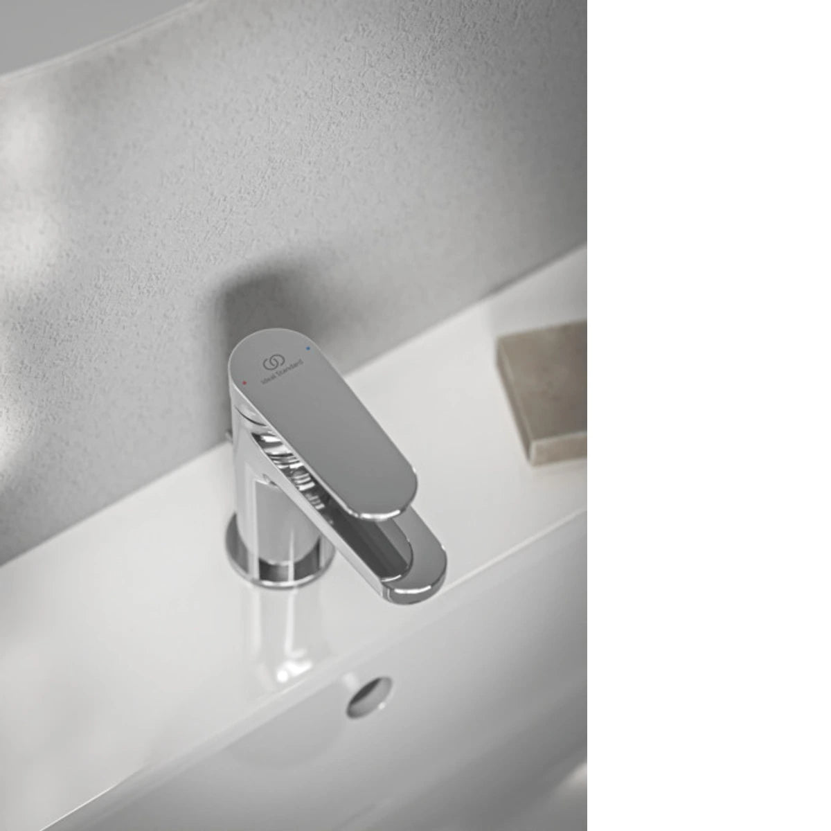 Ambient Baterie lavoar Ideal Standard Cerafine O Nuovo cu ventil, H13 cm, crom