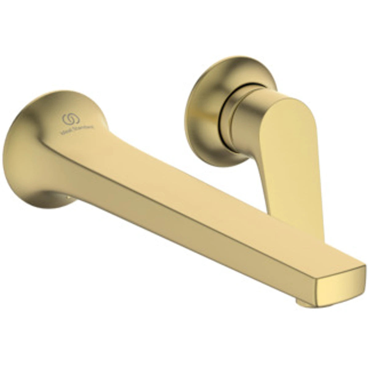 Baterie lavoar incastrata Ideal Standard La Dolce Vita, pipa 21 cm, auriu periat (brushed gold)