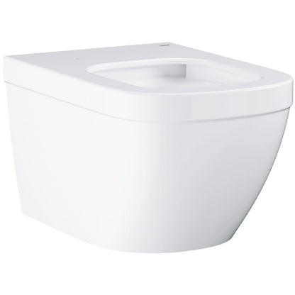 Set promo Vas WC suspendat cu rezervor incastrat si capac soft close Grohe Euro Ceramic Rimless 38x54 cm evacuare orizontala