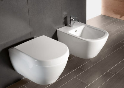 Vas WC suspendat Villeroy & Boch Subway 2.0 37x56 cm evacuare orizontala