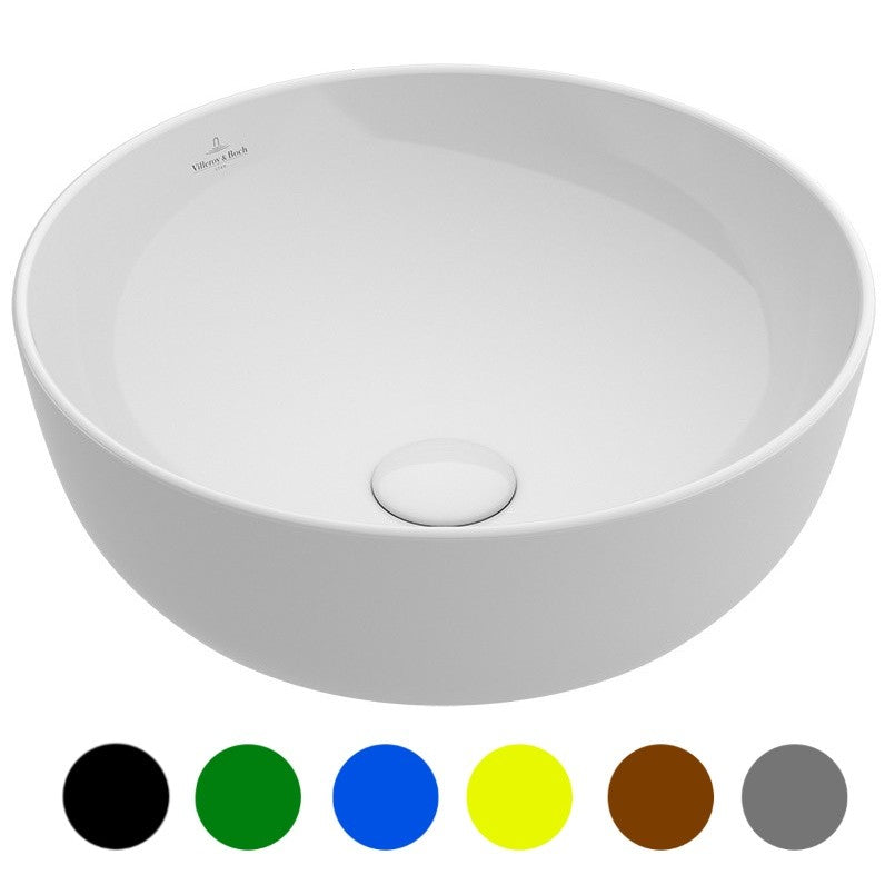 Lavoar baie pe blat, rotund Villeroy & Boch Artis 43x43 cm