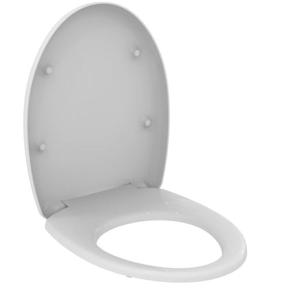 Set Vas WC pe pardoseala cu capac si bideu Vidima SevaDuo 35x51 cm evacuare verticala