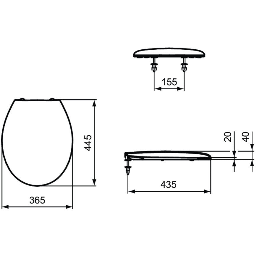 Set Vas WC suspendat cu capac si bideu Vidima SevaFresh 37x53 cm evacuare orizontala